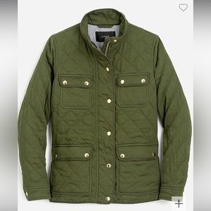 J. Crew Quilted Downtown Jacket